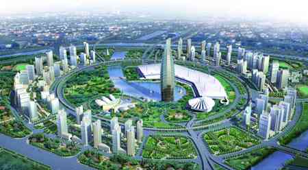 鄭州國(guó)際會(huì)展中心外觀圖