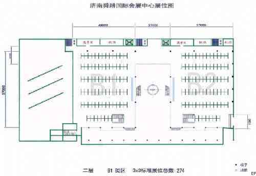濟(jì)南舜耕國際會(huì)展中心場館圖