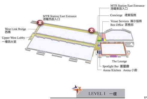 亞洲國際博覽館場館圖